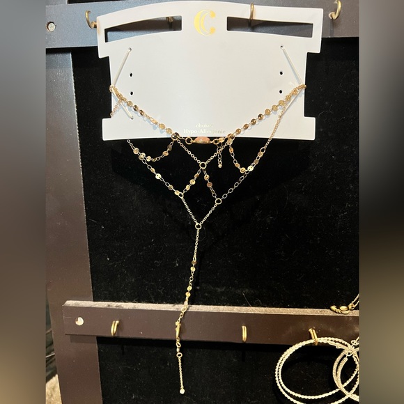 Gold choker - Picture 1 of 1